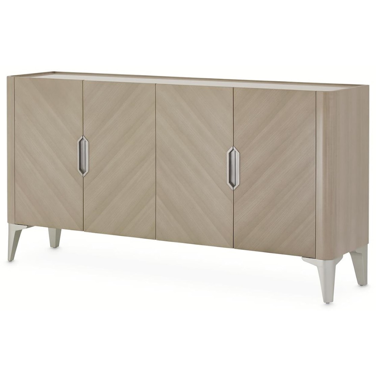 Michael Amini Penthouse Sideboard with Four Doors