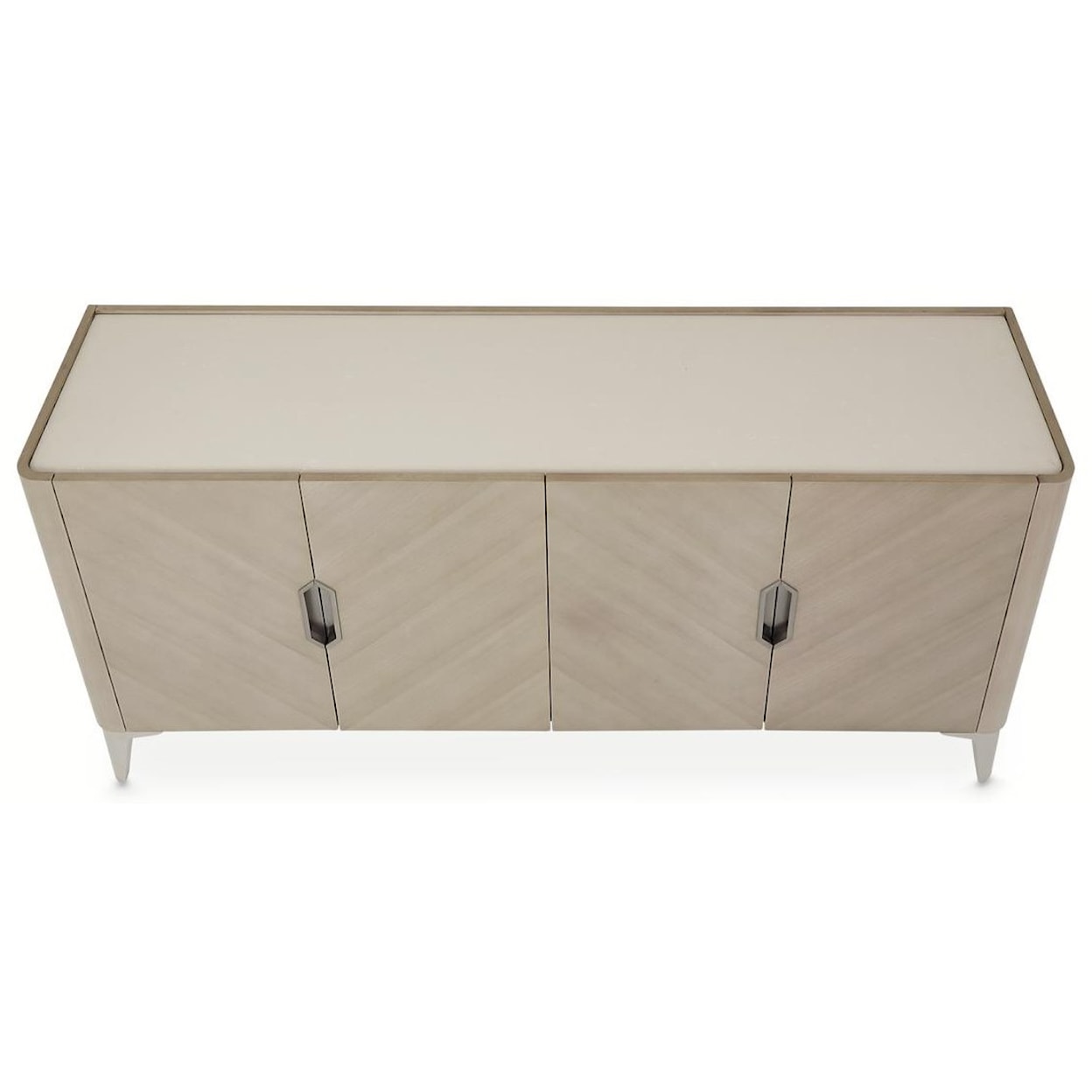 Michael Amini Penthouse Sideboard with Four Doors