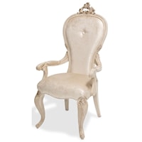 Traditional Arm Chair with a Single Tuft
