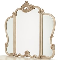 Traditional 3 Panel Hinged Vanity Mirror