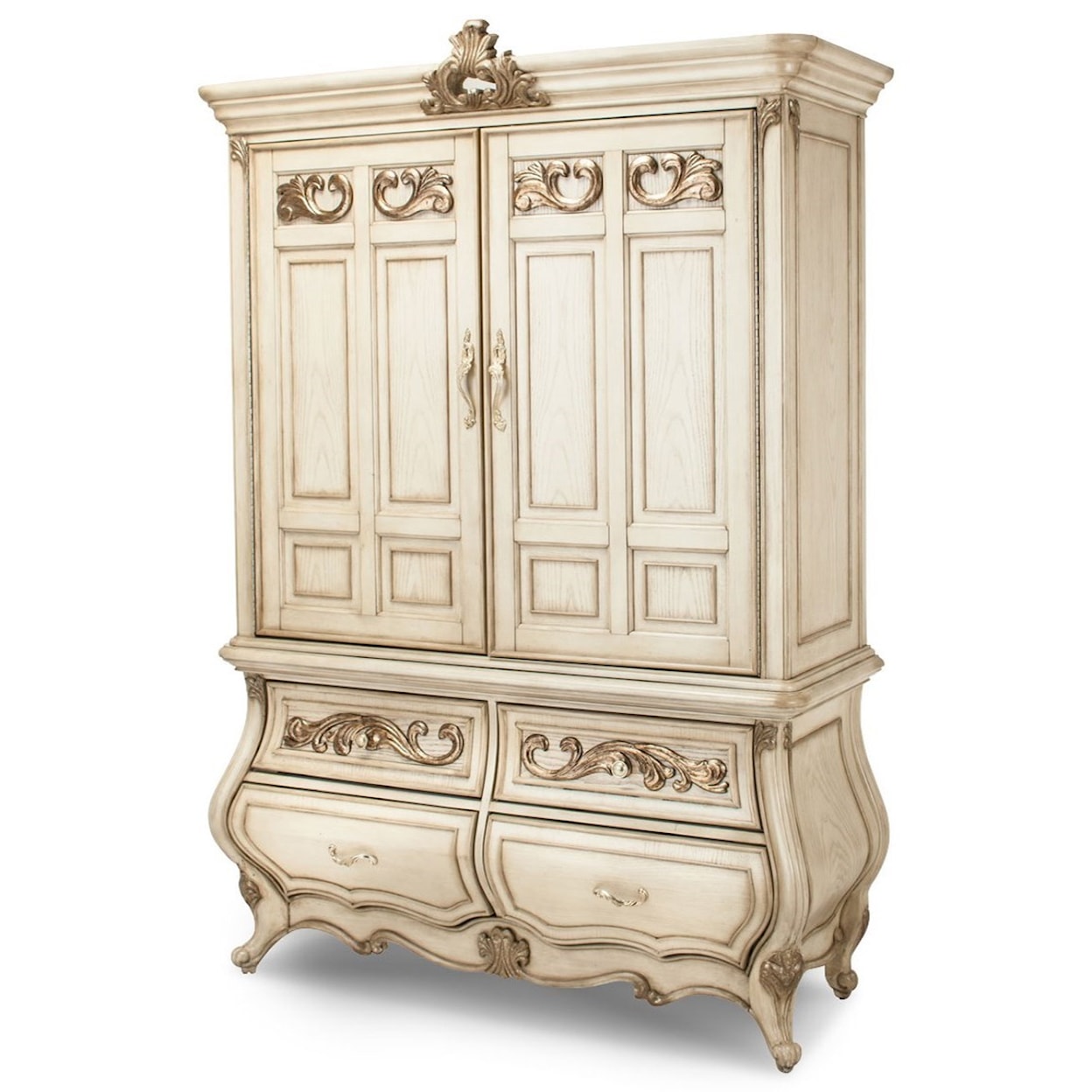 Michael Amini Platine de Royale Armoire