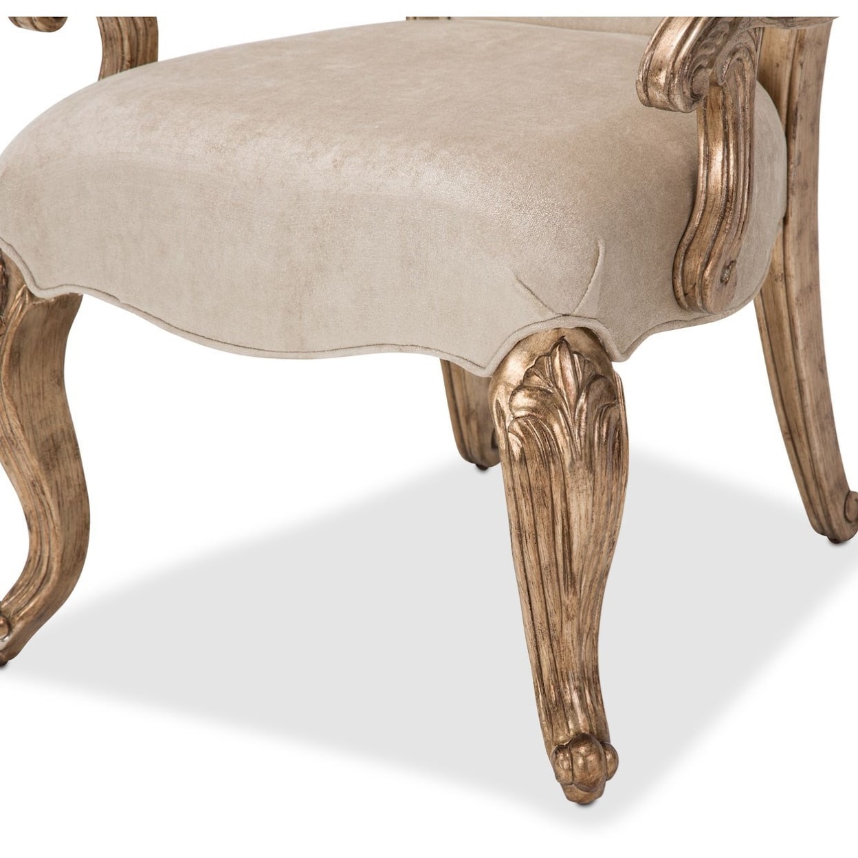 Michael Amini Platine de Royale Desk Chair