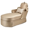 Michael Amini Platine de Royale Chaise Lounge