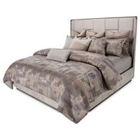 Contemporary Queen Upholstered Bed