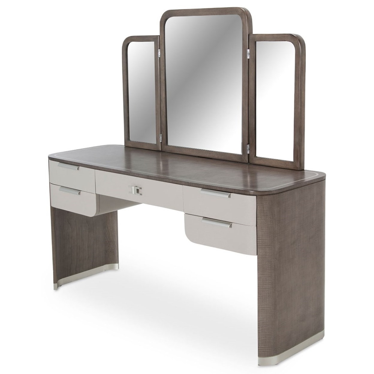 Michael Amini Roxbury Park Vanity and Mirror Set