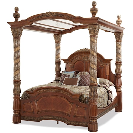 Cal King Canopy Bed