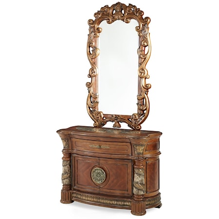 Bachelor's Chest and Mirror Combination