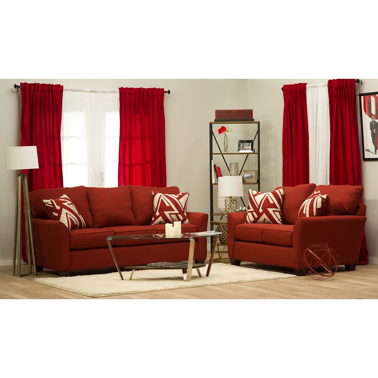 Michael Nicholas Tara Loveseat