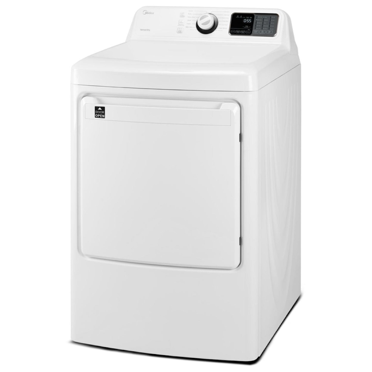 Midea Dryer 7.5 Cu Ft Electric Dryer with Sensor Dry