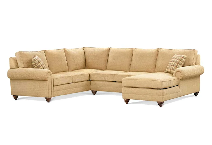 2290 Series Sectional Sofa by Miles Talbott at Alison Craig Home Furnishings