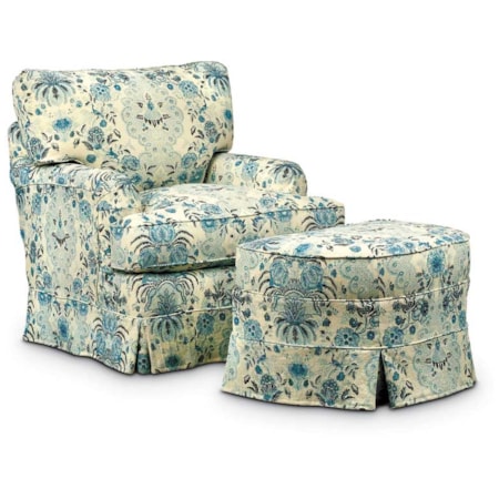 Chair and Ottoman