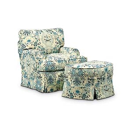 Chair and Ottoman