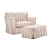 Miles Talbott Washable Wonders Mary Slipcover Chair & Ottoman