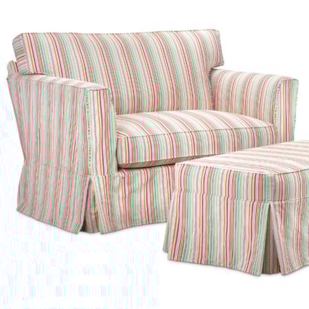 Slipcover Chair & a Half