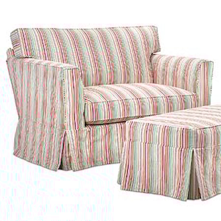 Slipcover Chair & a Half