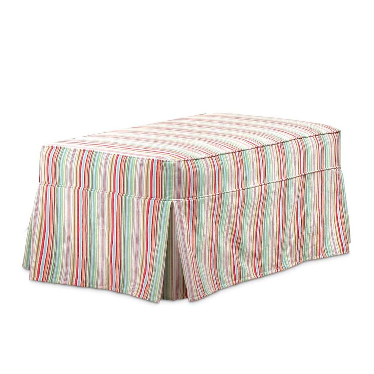 Miles Talbott Washable Wonders Mary Slipcover Ottoman