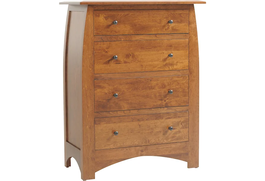 Bordeaux Chest of Drawers by Millcraft at Saugerties Furniture Mart