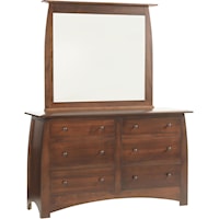 Drawer Dresser w/ Mirror