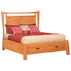 Millcraft Catalina King Panel Bed with Drawers