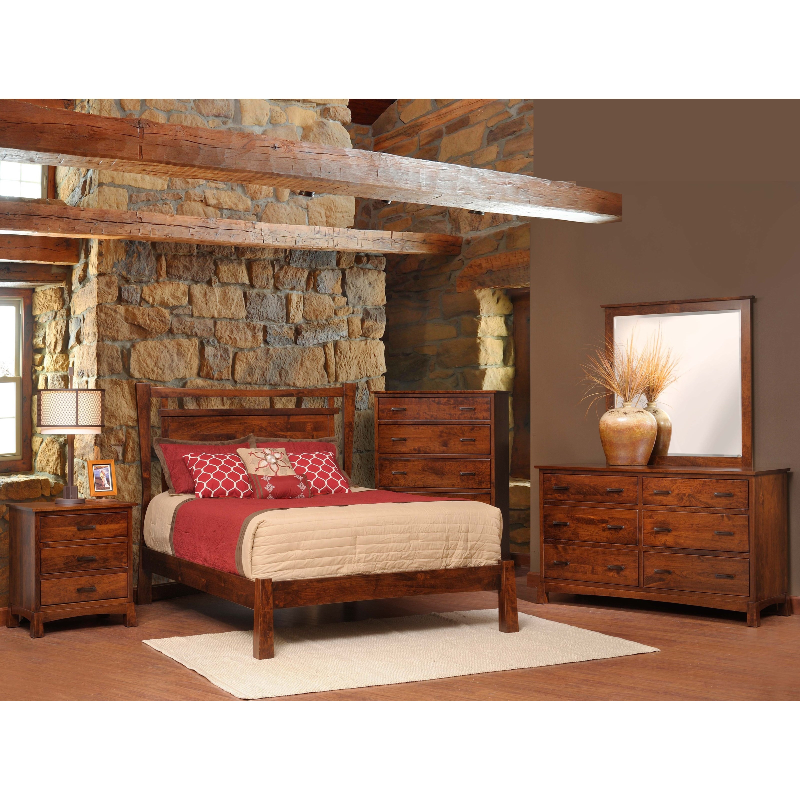 Queen Panel Bed