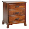 Millcraft Catalina 3 Drawer Nightstand