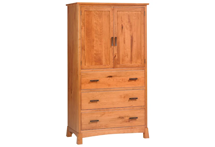 Catalina Armoire by Millcraft at Saugerties Furniture Mart