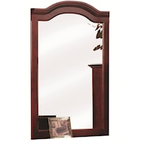 Mirror with Rounded Top