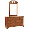 Millcraft Elegant River Bend Dresser and Mirror