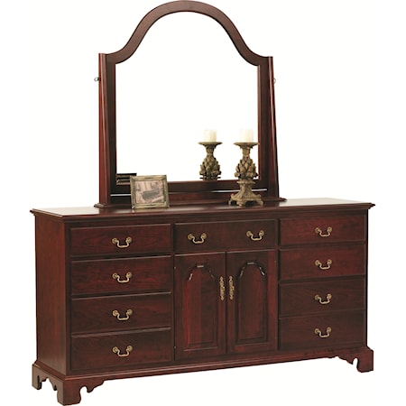 Dresser and Mirror