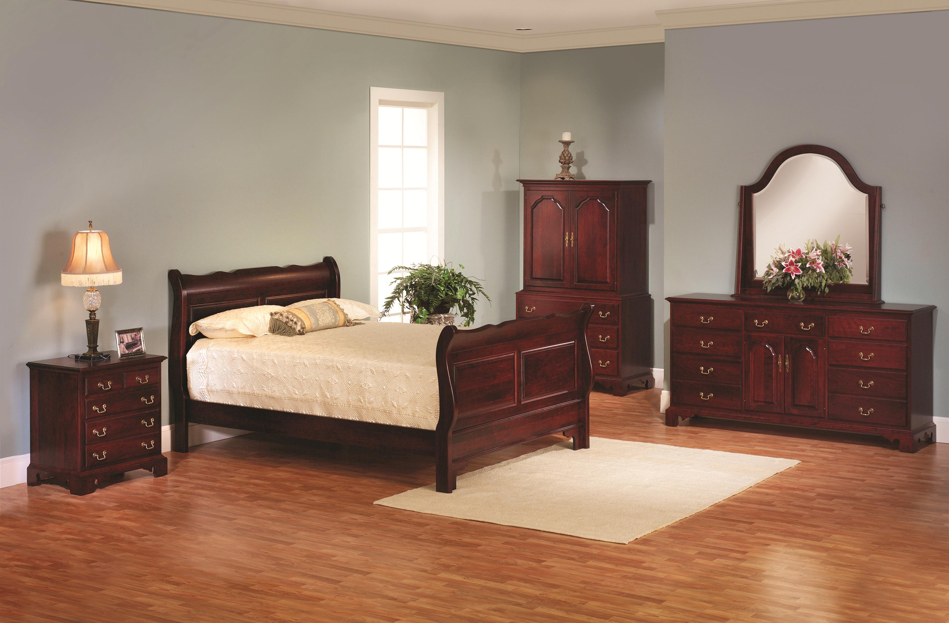 Queen Sleigh Bed