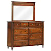 Millcraft Eminence High Dresser and Mirror