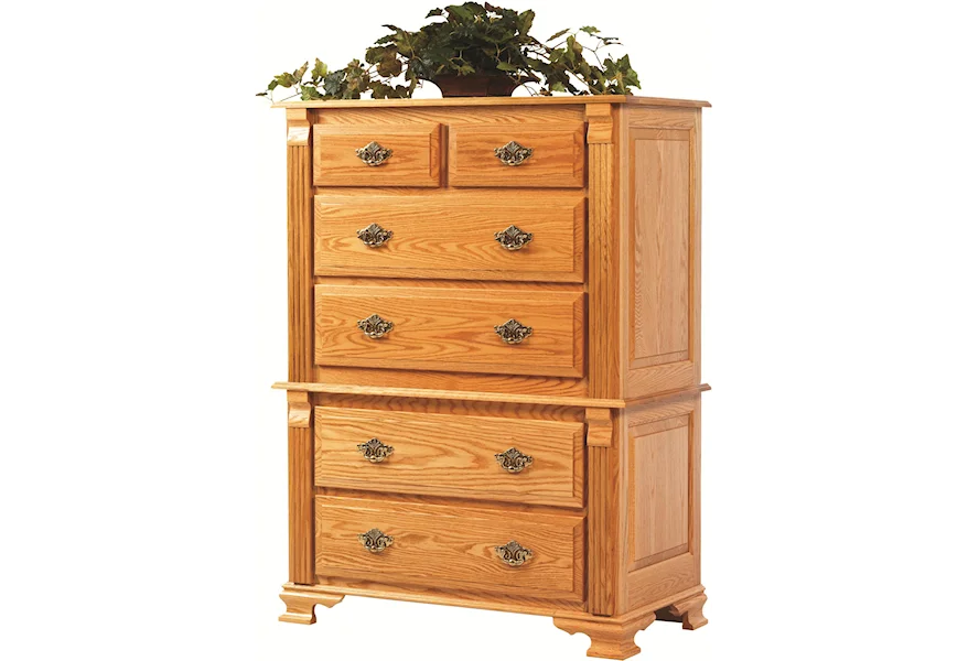 Journeys End Chest of Drawers by Millcraft at Saugerties Furniture Mart