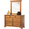 Millcraft Journeys End Dresser + Mirror