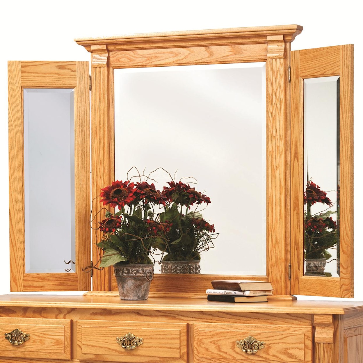 Millcraft Journeys End Dresser + Mirror