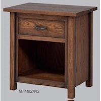 Mountain Lodge 1 Drawer Nightstand