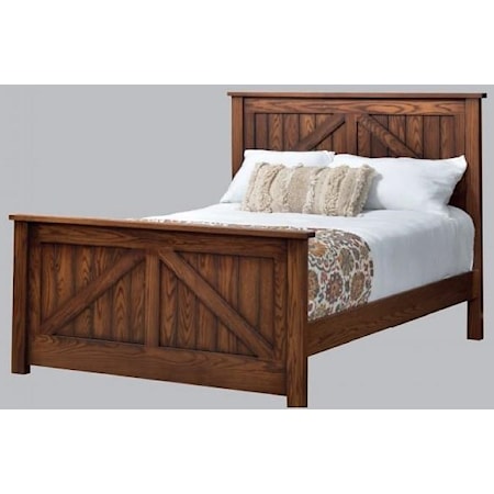 King Panel Bed