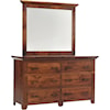 Millcraft Redmond Wellington Dresser and Mirror Set