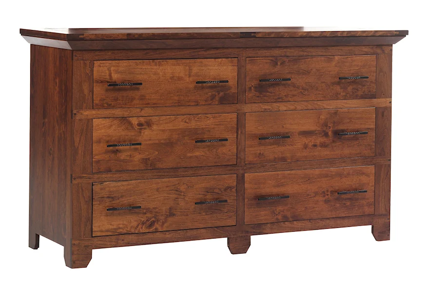 Redmond Wellington Dresser by Millcraft at Saugerties Furniture Mart