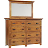 Millcraft Redmond Wellington Dresser and Mirror Set