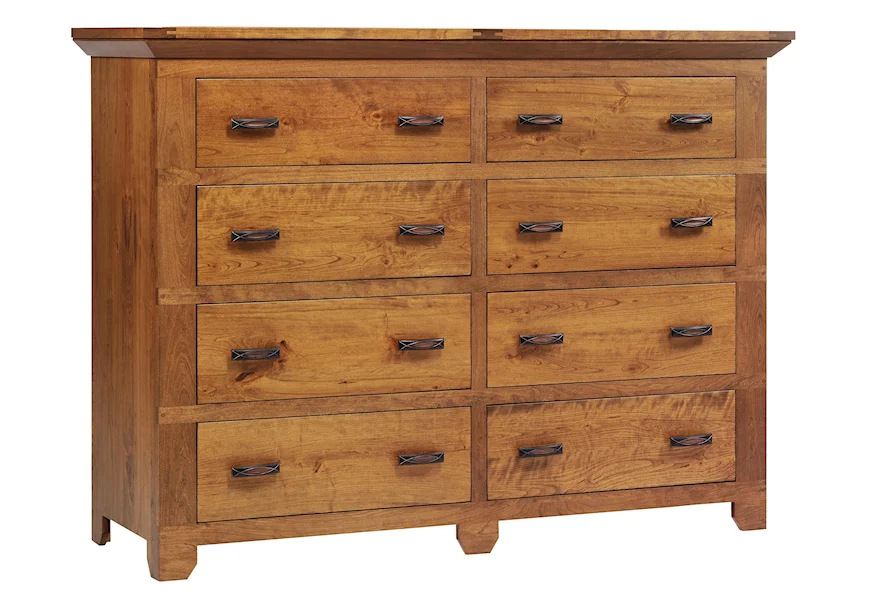 Redmond Wellington High Dresser by Millcraft at Saugerties Furniture Mart