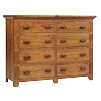 High Dresser with 8 Drawers
