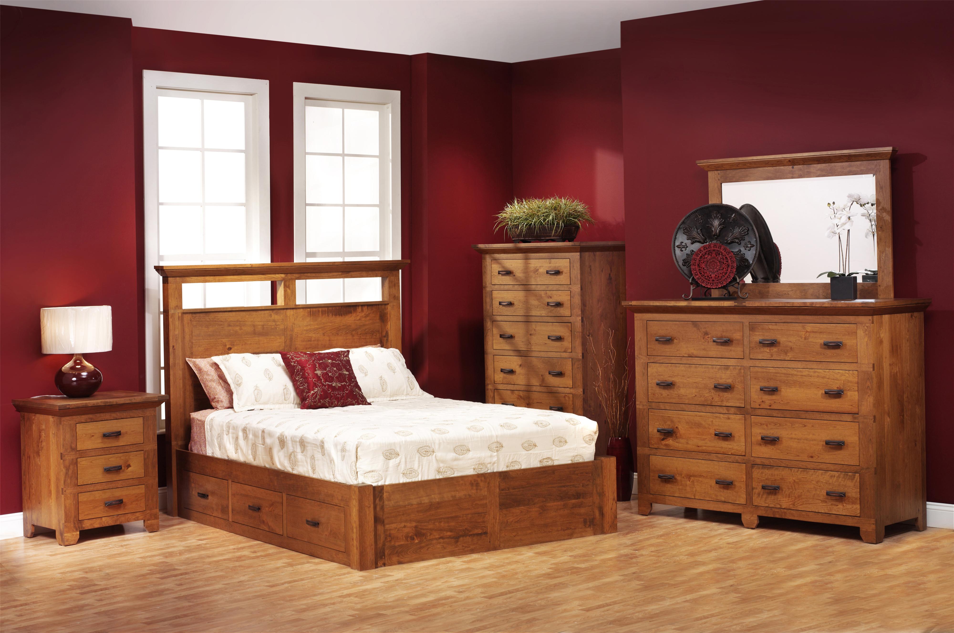 Queen Panel Bed