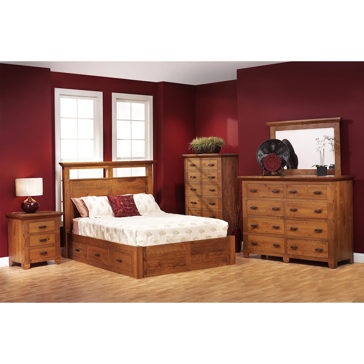 Millcraft Redmond Wellington Full Platform Bed