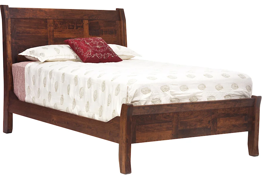 Redmond Wellington King Sleigh Bed by Millcraft at Saugerties Furniture Mart