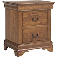 Night Stand with 3 Drawers