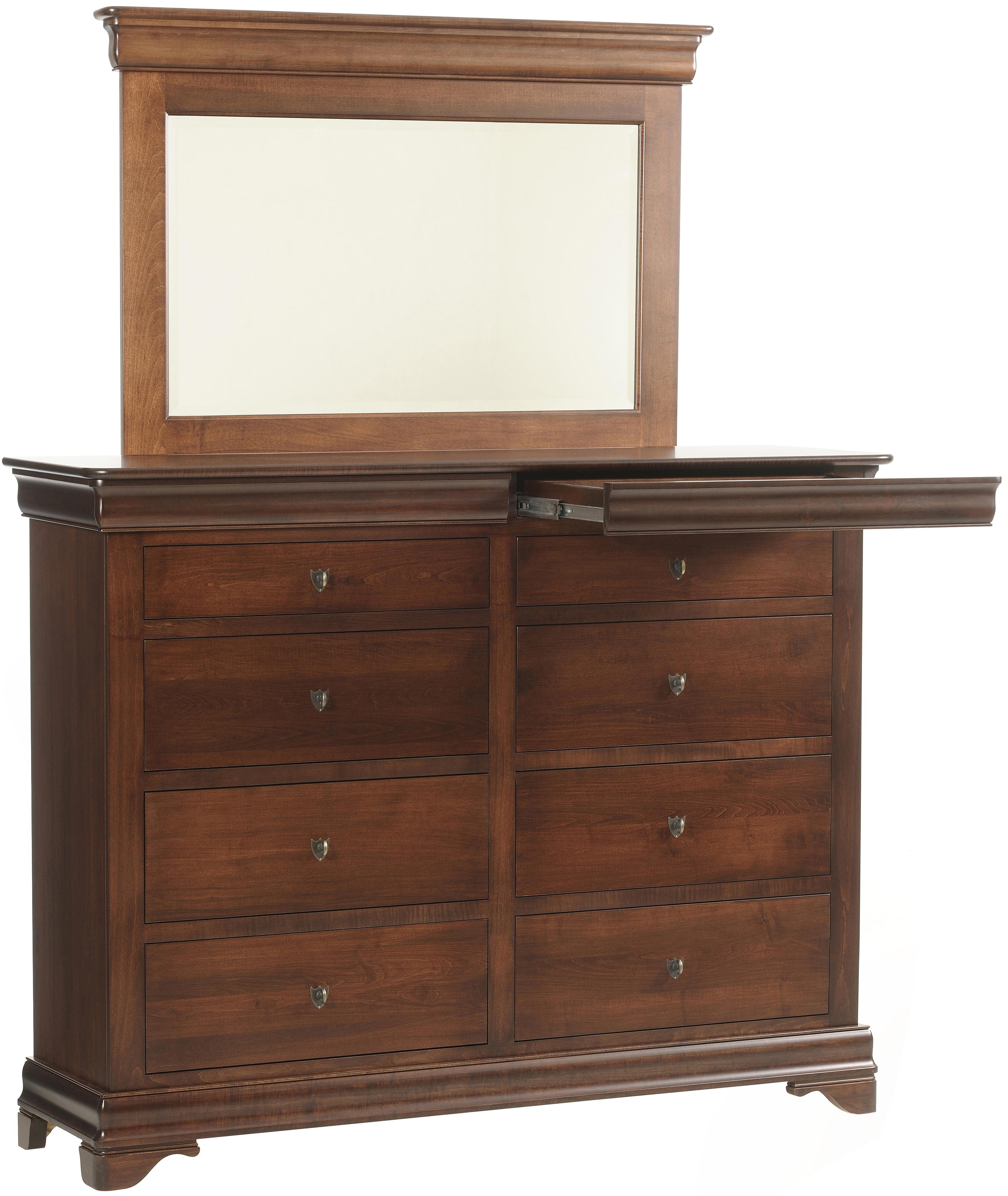 Dresser and Mirror Combo