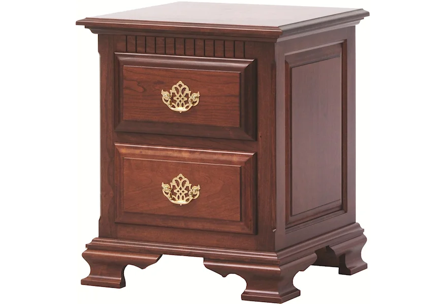 Victorias Tradition Night Stand  by Millcraft at Saugerties Furniture Mart