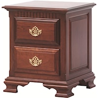 Night Stand with 2 Drawers