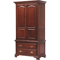 Armoire with 2 Doors and 2 Drawers