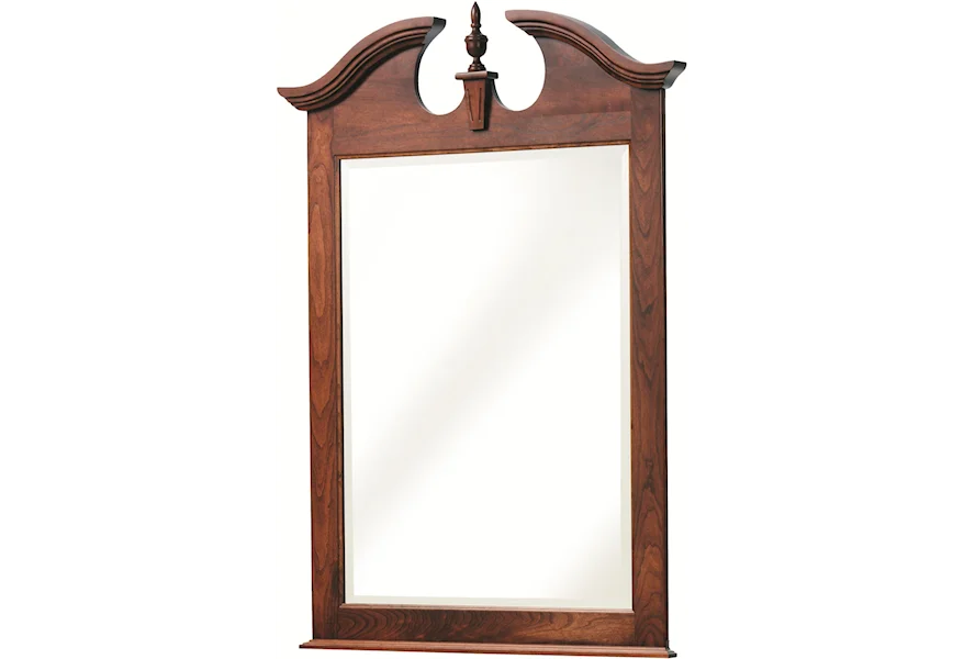 Victorias Tradition Dresser Mirror by Millcraft at Saugerties Furniture Mart